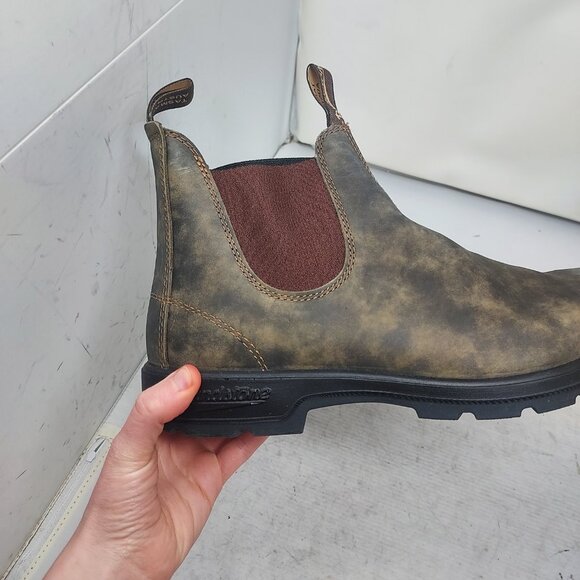 Blundstone MENS Chelsea Rustic Brown Boot main image 8